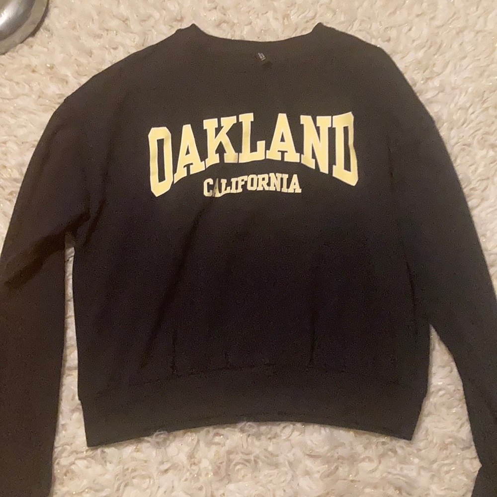 Navy blue H&M sweatshirt